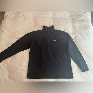Trespass Black Fleece 3/4 Zip Pullover